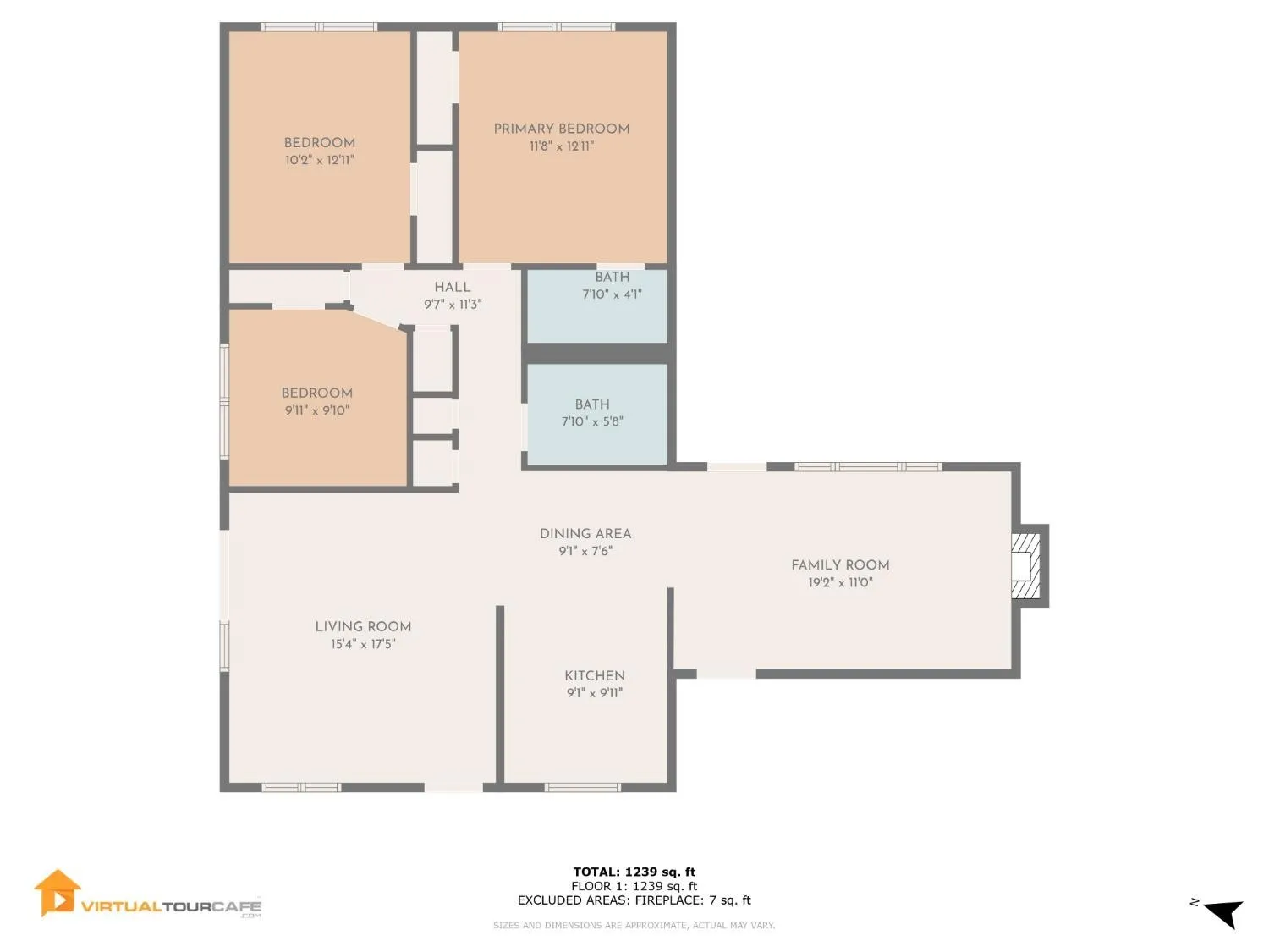 1264 Audrey Dr Tracy Floor Plan